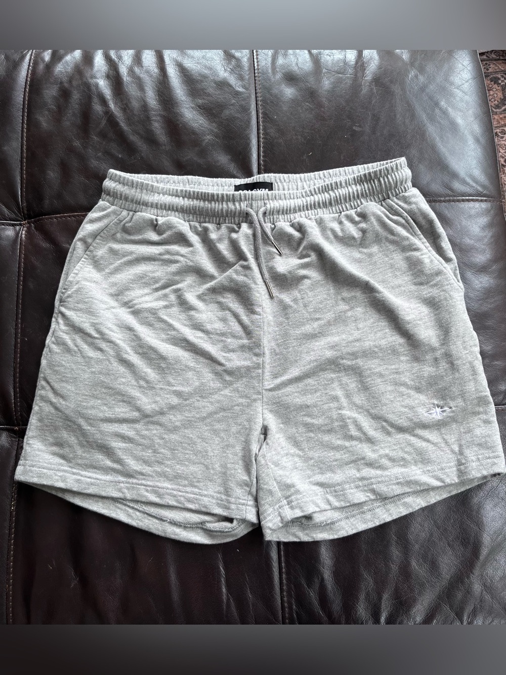 Sol Gym mens 100% Cotton workout shorts